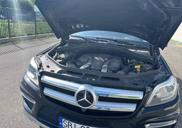 Mercedes-Benz GL cena 174660 przebieg: 127847, rok produkcji 2014 z Biała małe 781